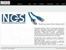 Tablet Screenshot of ngs.biz.pl